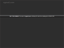 Tablet Screenshot of ngmail.com